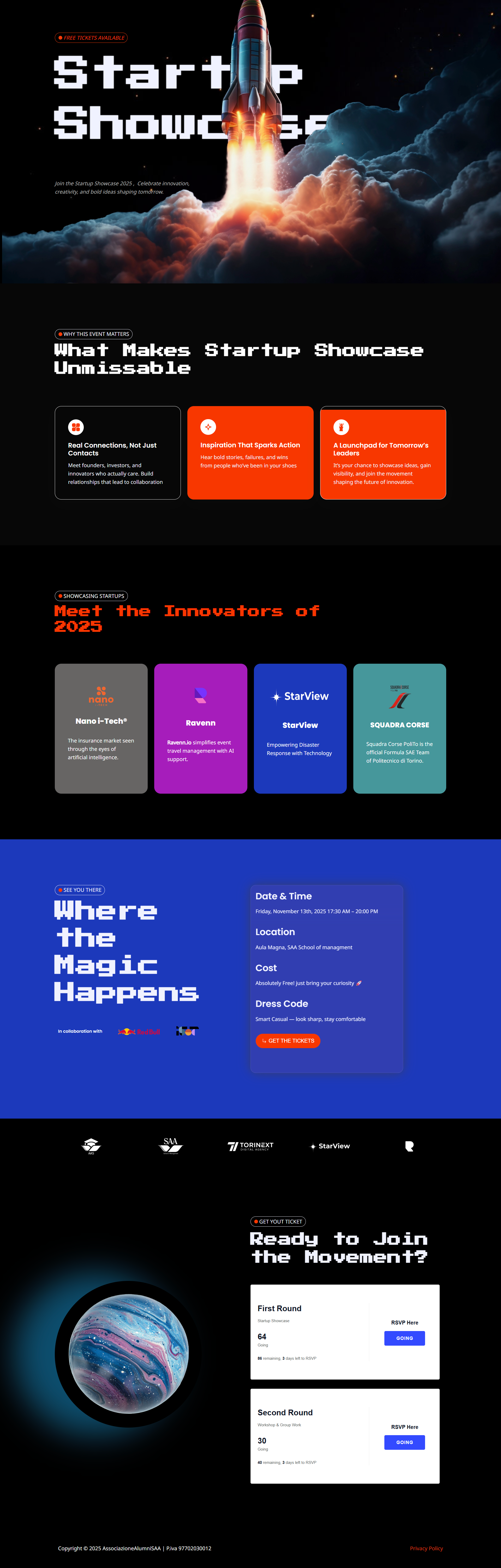 Sito web Associazione Alumni SAA